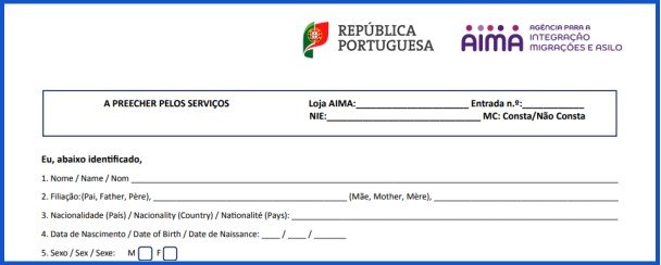 AIMA Formu
