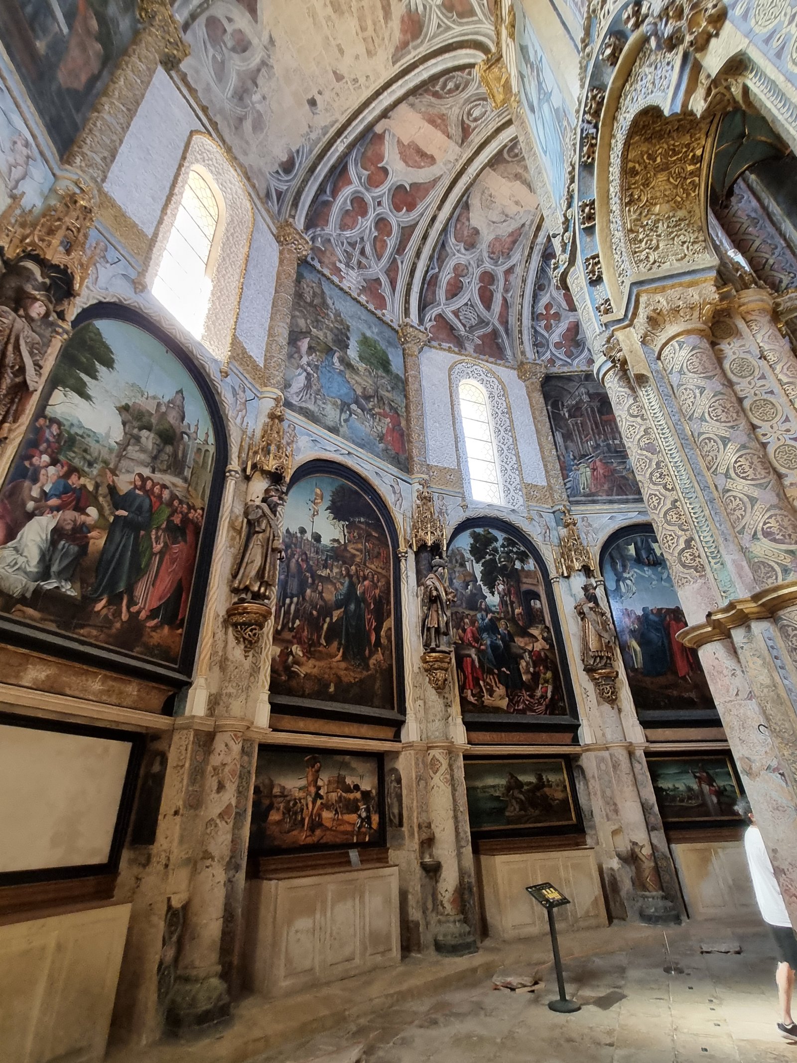 Convento de Cristo Charola Şapeli İçi