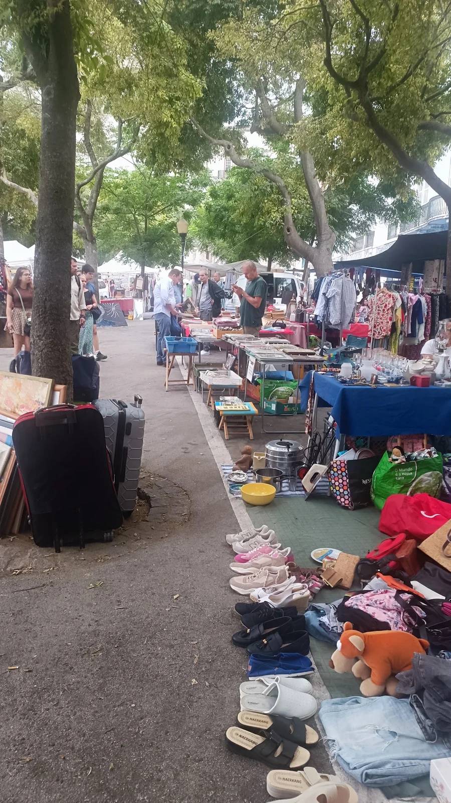 Lizbon Feira da Ladra Hırsızlar Pazarı